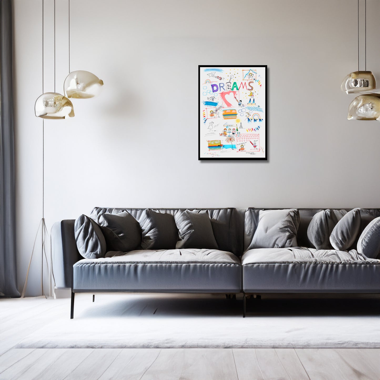 Schlote, Wilhelm - Dreams - handsigniert - Giclee