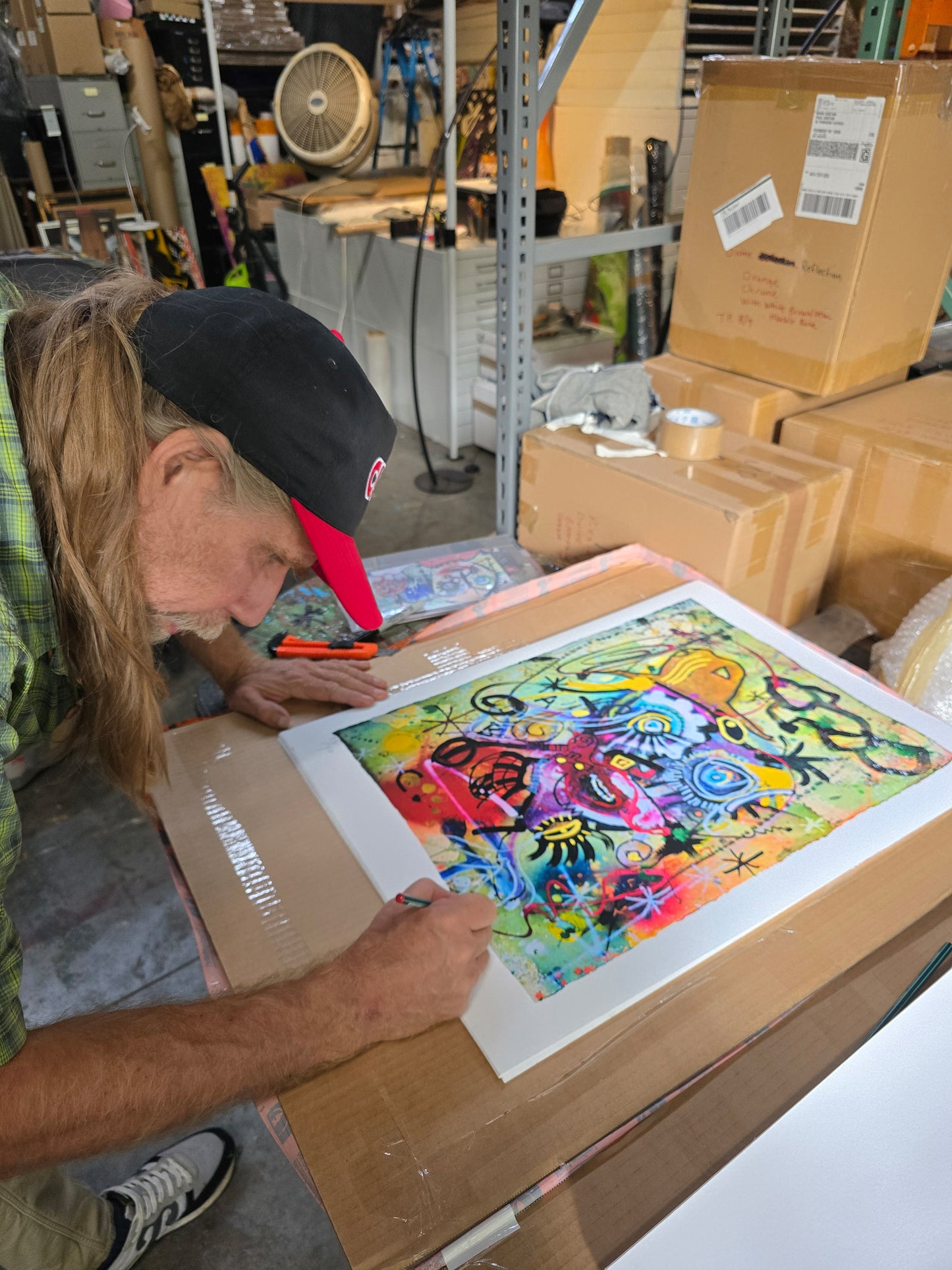 Kostabi, Paul - Legend in the Midst - NEW EDITION - Giclée - hand signed