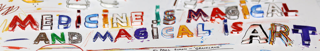 Schlote, Wilhelm - La médecine est magique et la magie est de l'ART - 3D - signé à la main