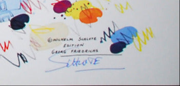 Schlote, Wilhelm - Nimègue - offset couleur - signé à la main
