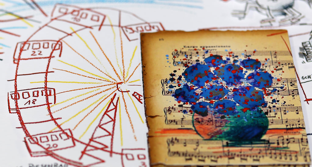 Schlote, Wilhelm - Wien - 3D-Konstruktion - handsigniert Clever Art