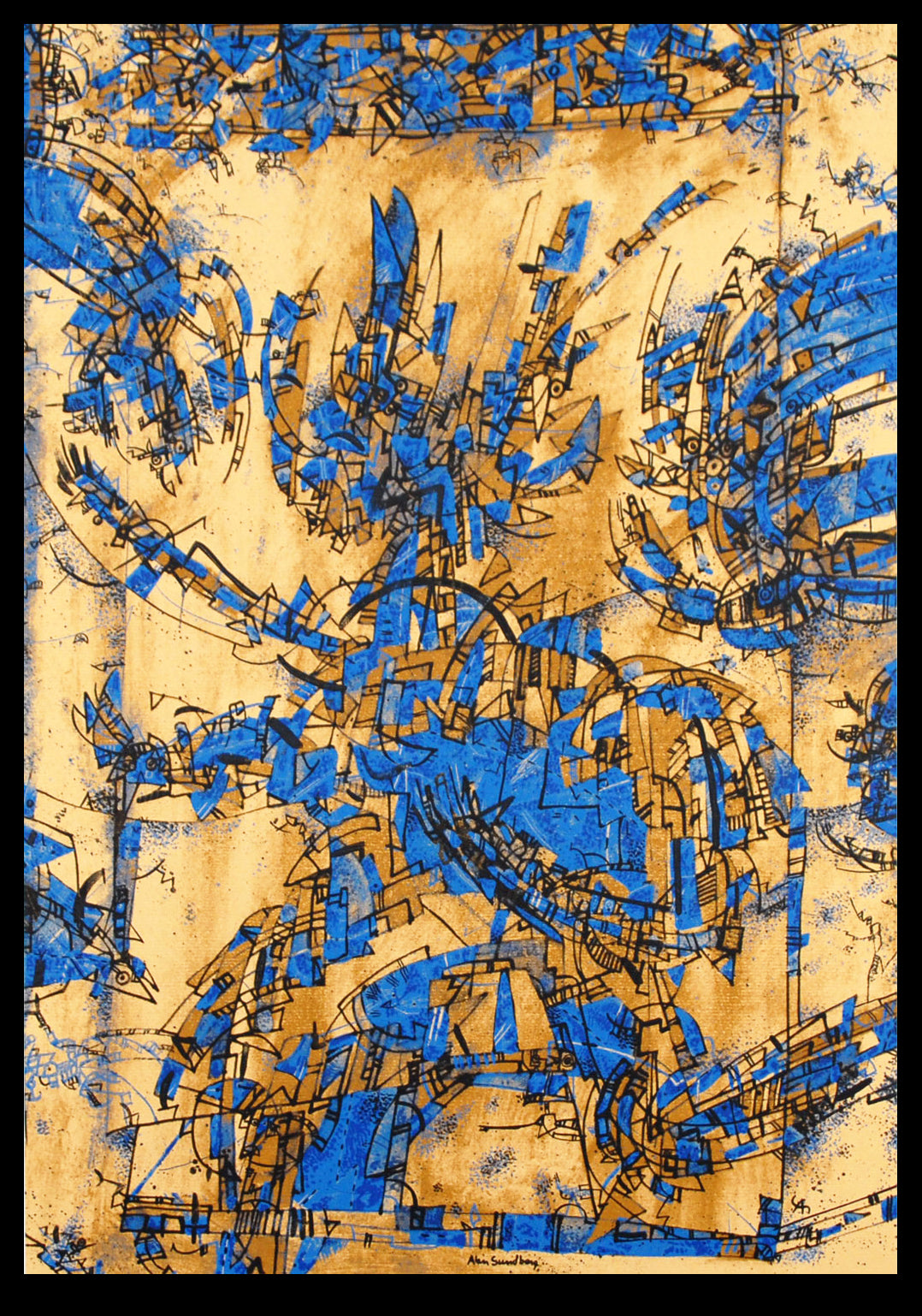 Sundberg, Alan - Vol d'oiseaux, 1980 - Lithographie couleur