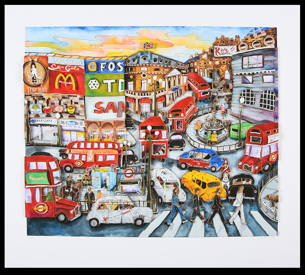 Pergola, Linnea - Picadilly-Circus - Giclée - handsigniert