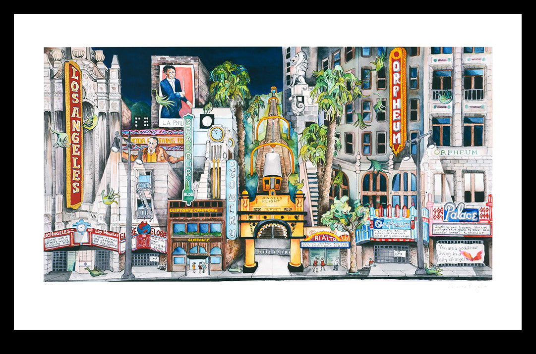 Pergola, Linnea - D'après les Santa Ana - Giclée/Hahnemühle - signée à la main