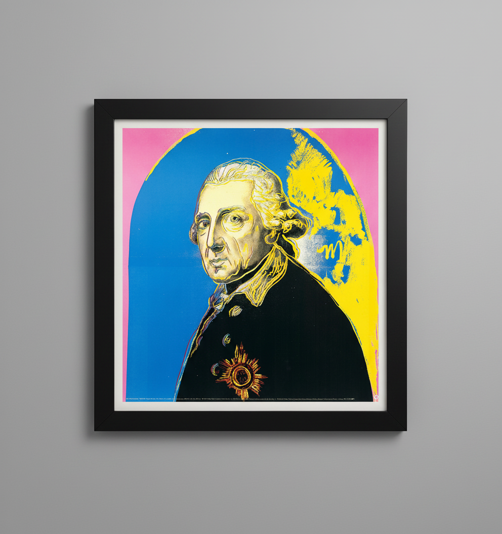 Warhol, Andy - Frédéric le Grand - Tirage d'art - 65 x 61 cm