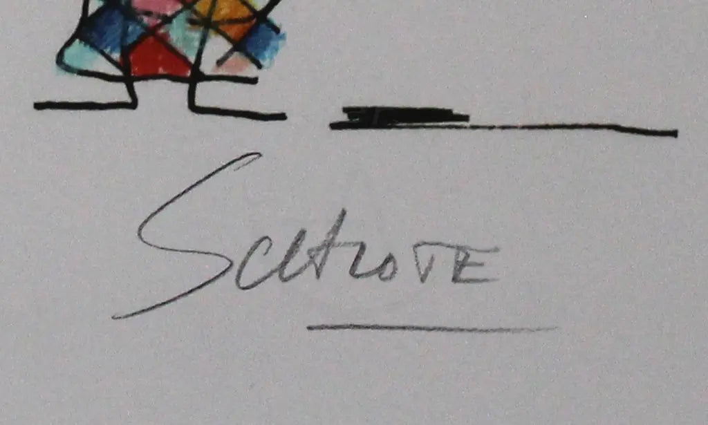 Schlote, Wilhelm - Jongleure - handsigniert - Giclee Clever Art