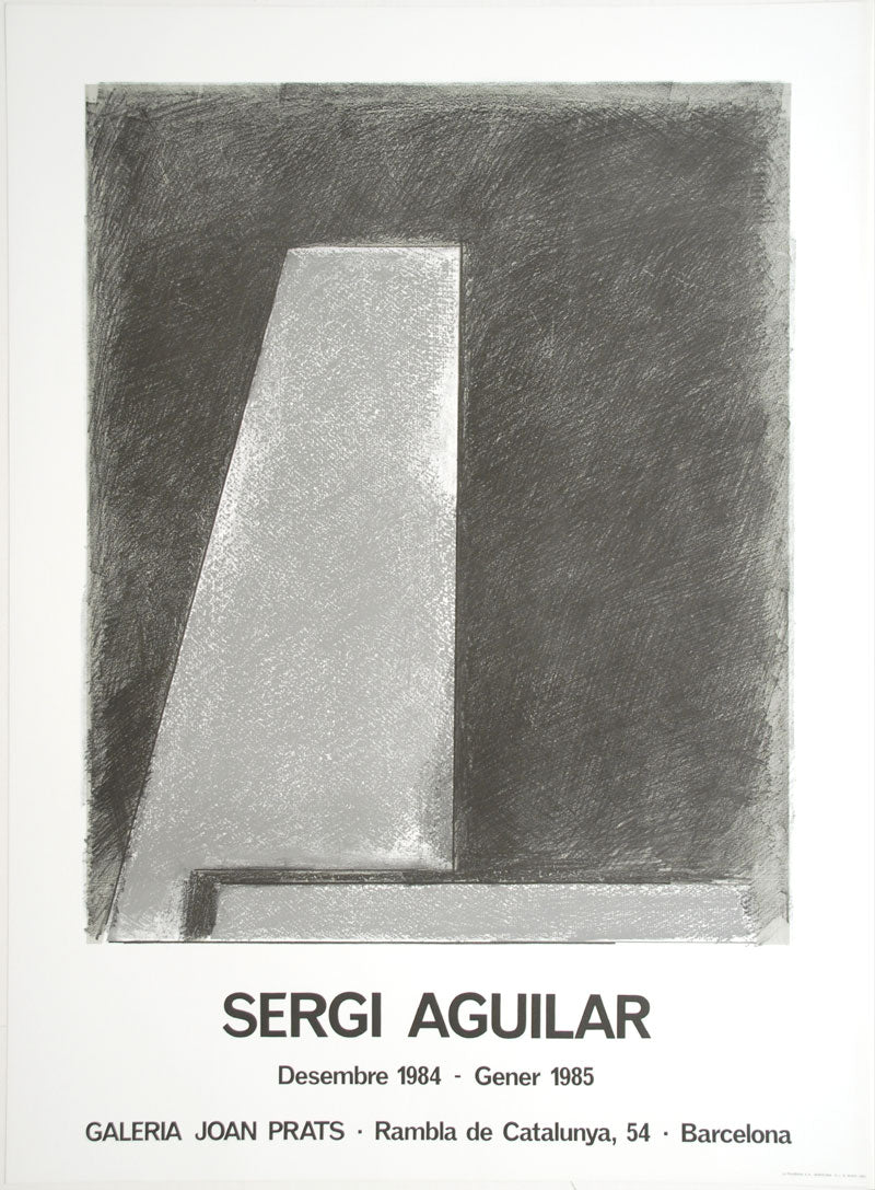 Aguilar, Sergi - Galeria Joan Prats - tentoonstellingsaffiche (1991)