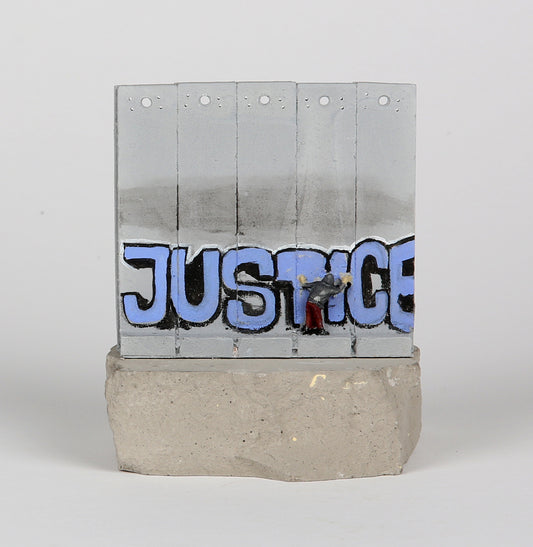 Banksy - Wall Section (Justice) - Multiple