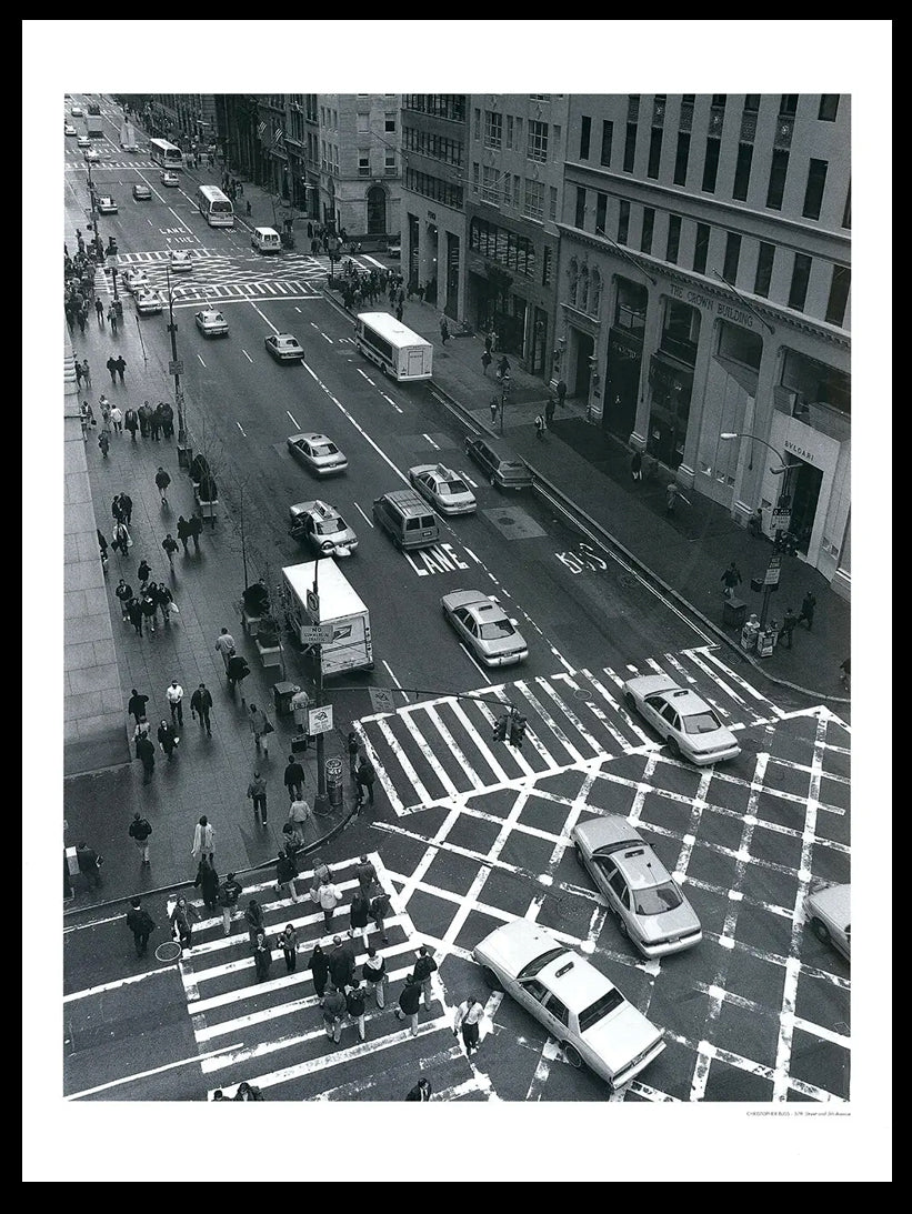Bliss, Christopher - 57th Street and 5th Avenue - Art Print