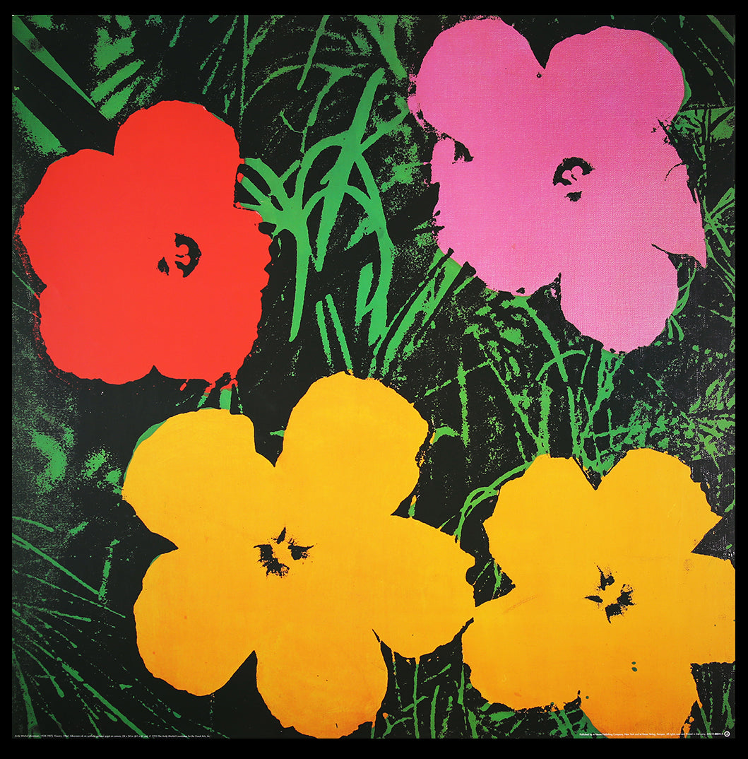 Warhol, Andy - Fleurs - GRAND - Tirage d'art