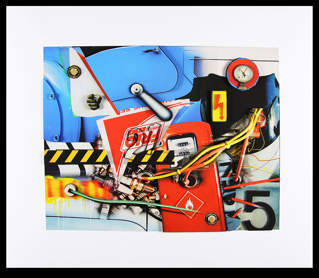 Klasen, Peter - Pompe A Essence - Édition Deluxe (111 x 129 cm) - signée à la main