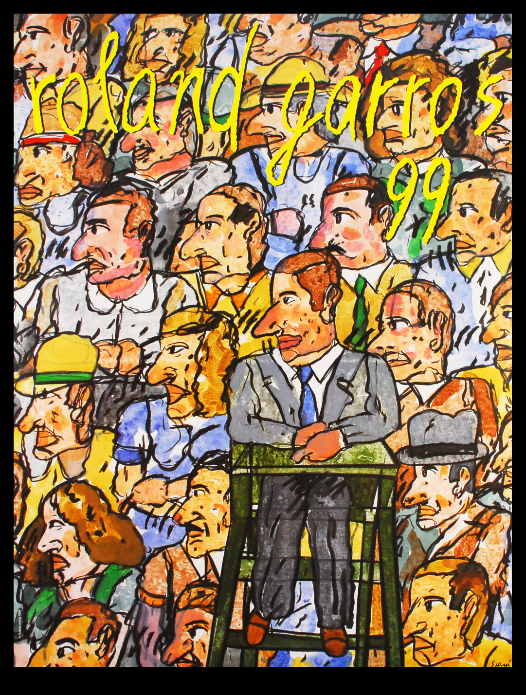 Segui, Antonio - Roland Garros, 1999 - Farboffsetlithografie