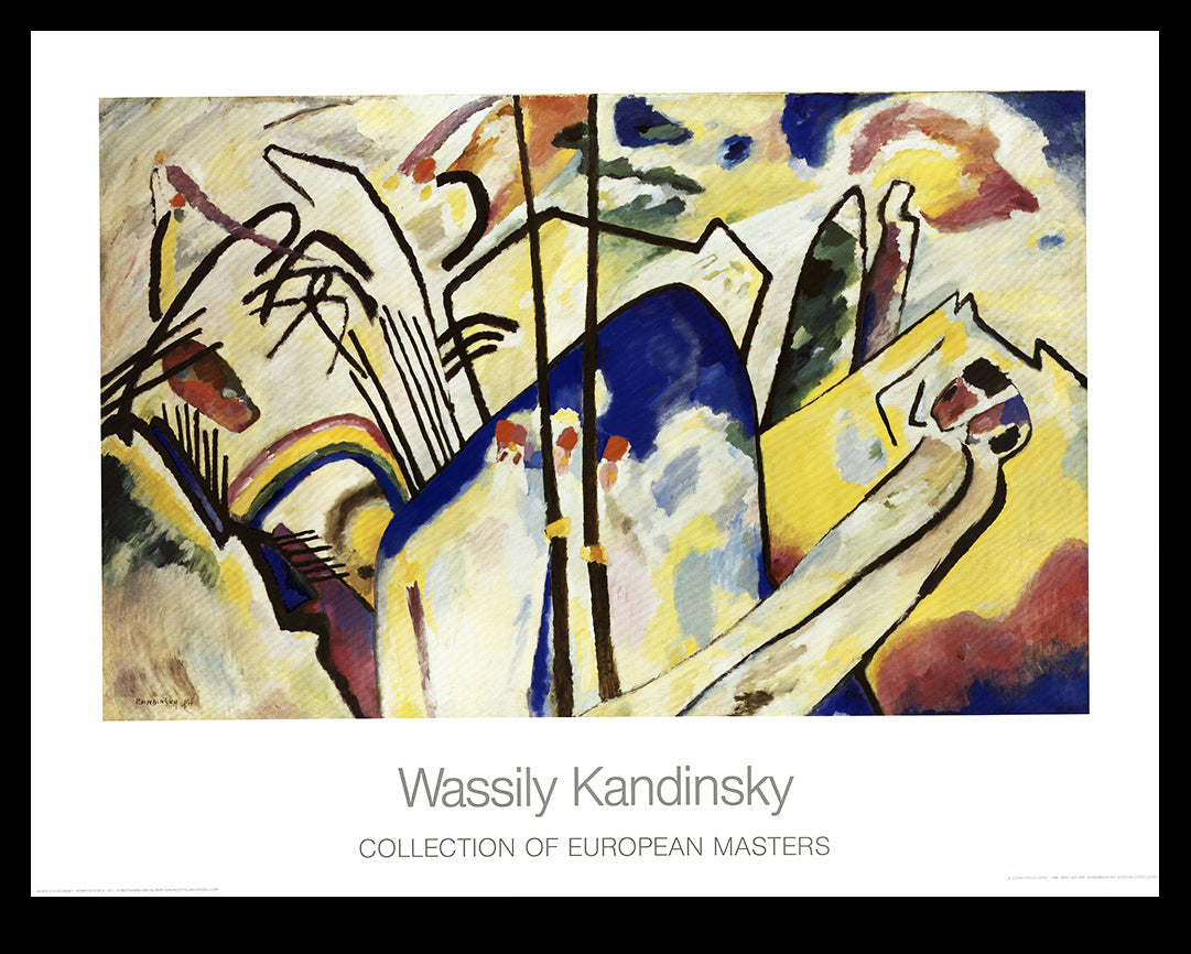 Kandinsky, Vassily - Composition 4 - Collection des Maîtres Européens