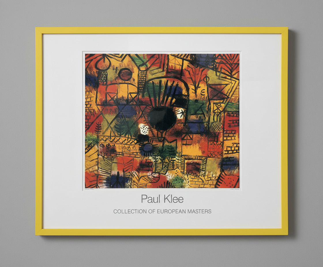 Klee, Paul - Komposition mit Brennpunkt - Collection of European Masters