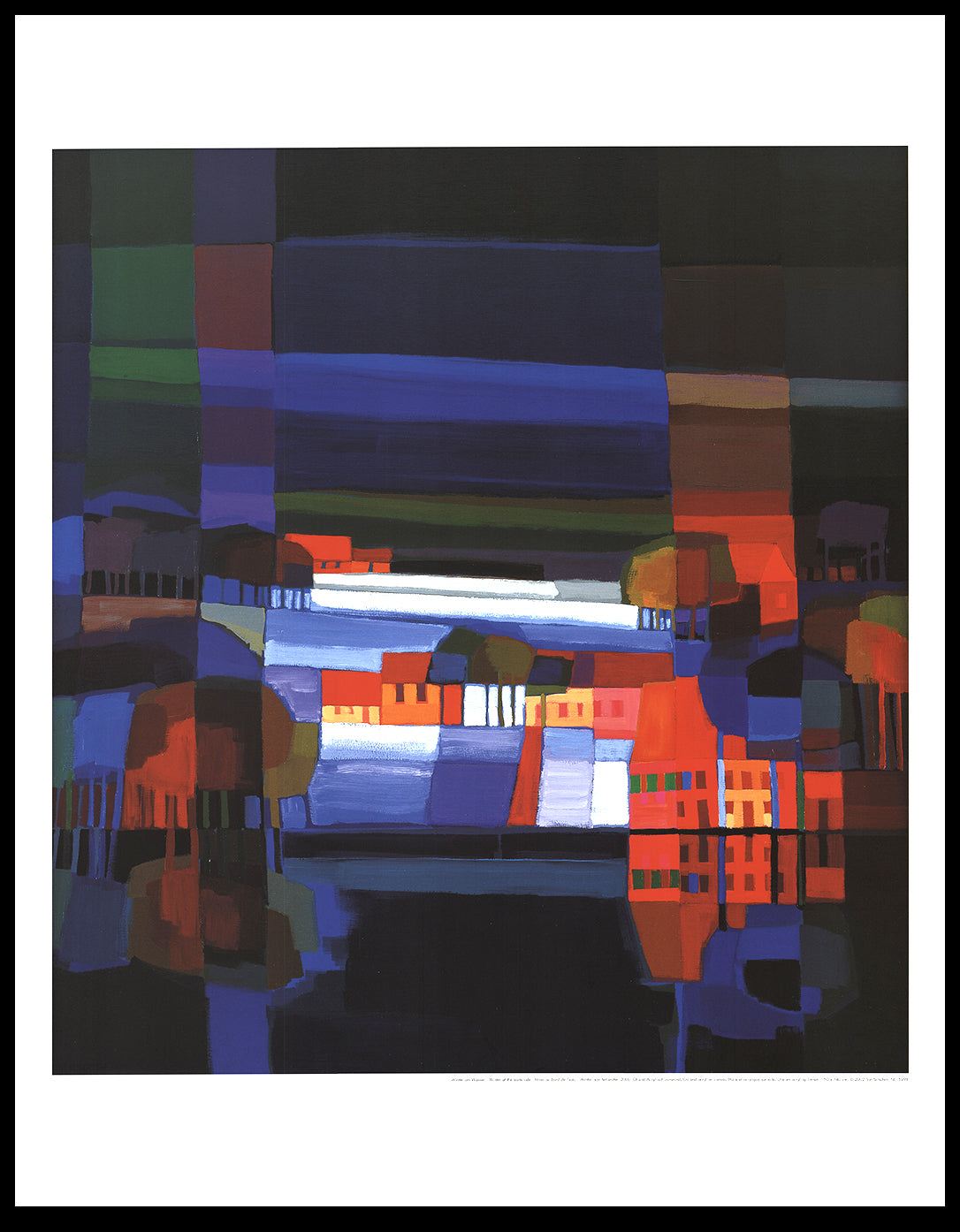 Schulten, Ton - Winter at the Waterside - Art Print