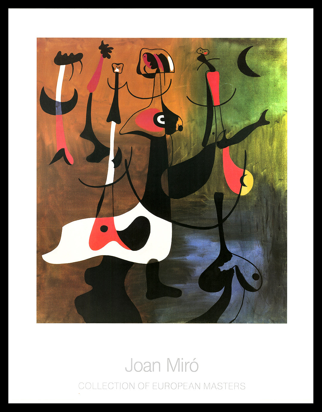 Miró, Joan - Personnages Rythmiques - Collection of European Masters