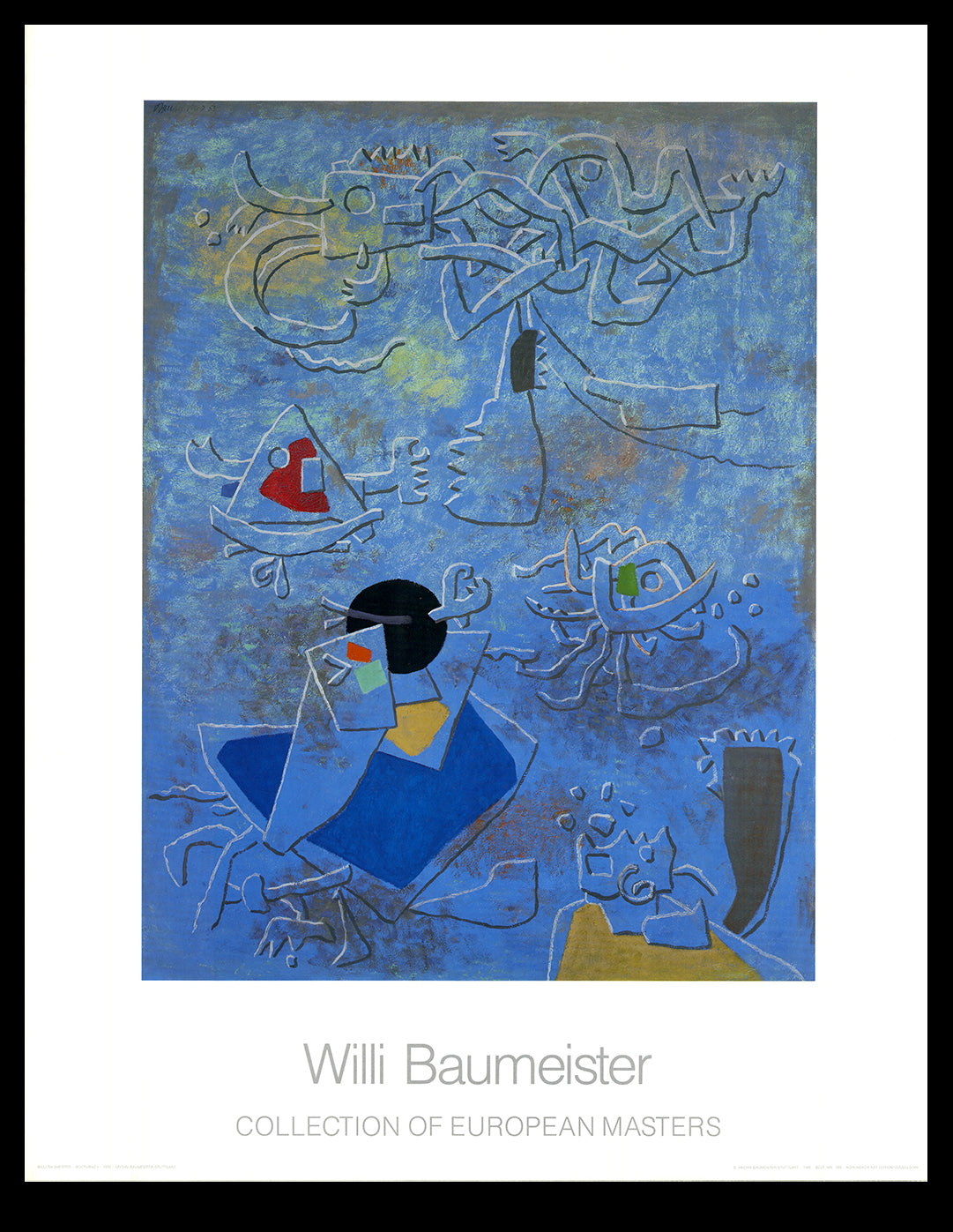 Baumeister, Willi - Nocturno I - Collection des Maîtres Européens