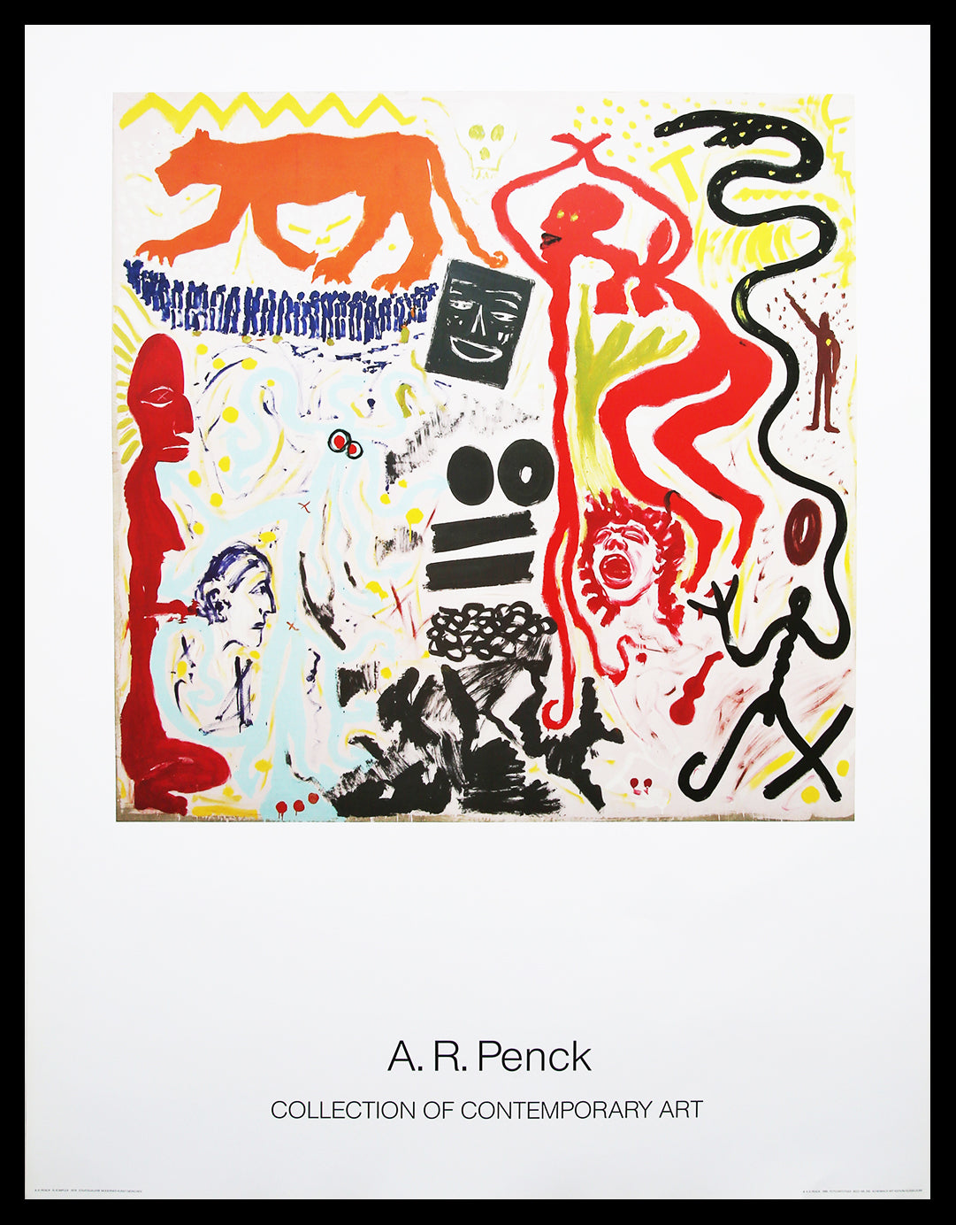 Penck, AR - Complexe N - Collection d'art contemporain