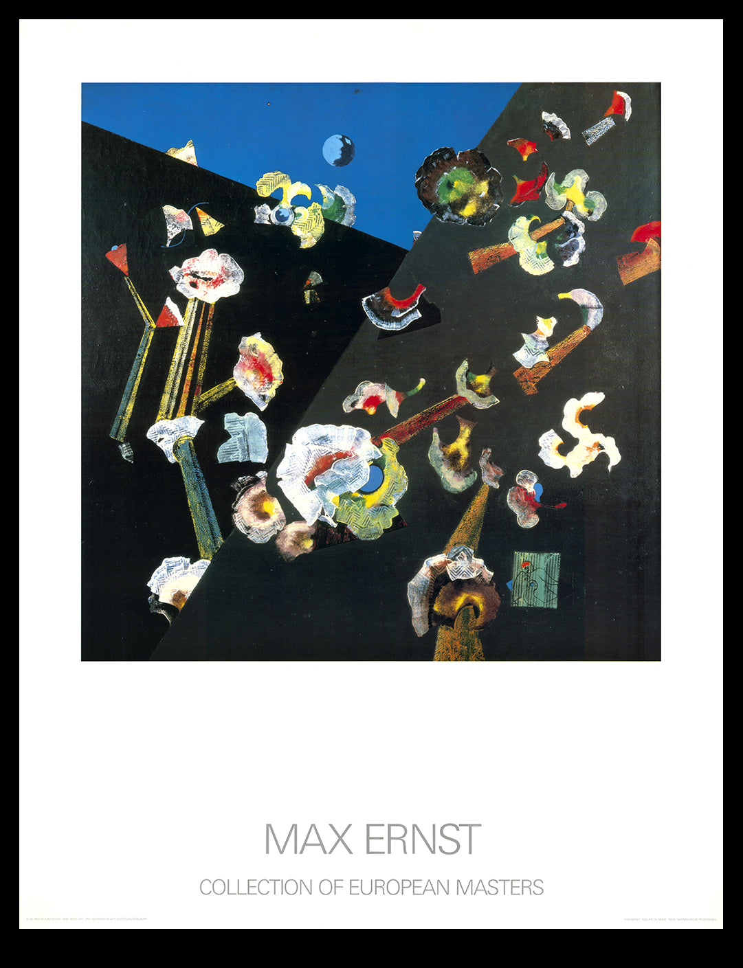 Ernst, Max - Fleur De Neige - Offset couleur - Collection de maîtres européens