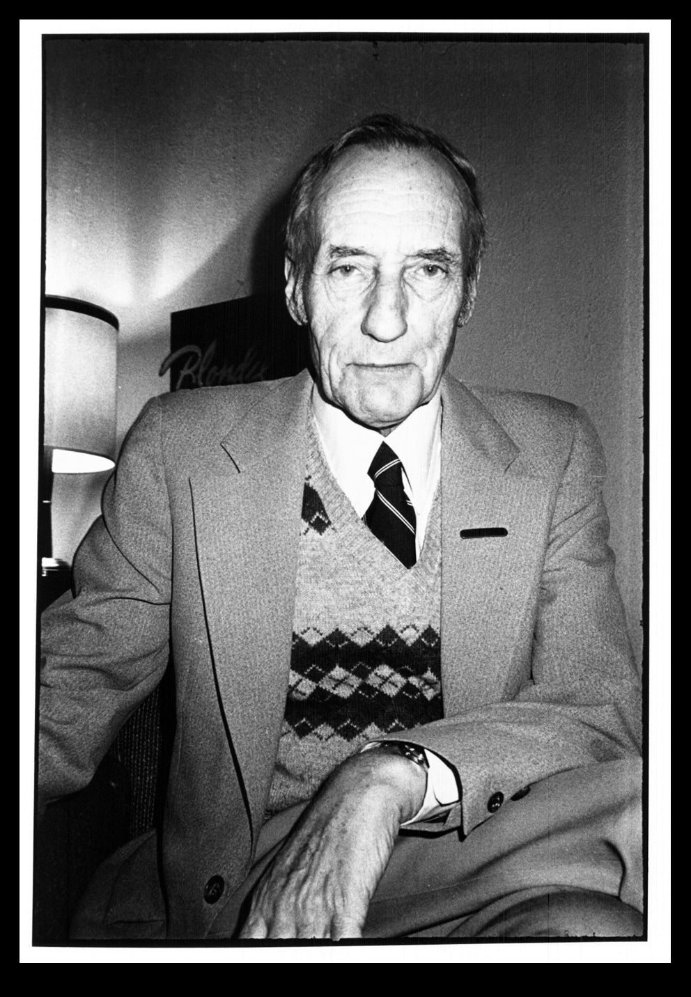 Bockris, Victor - Portrait William S. Burroughs - Photography