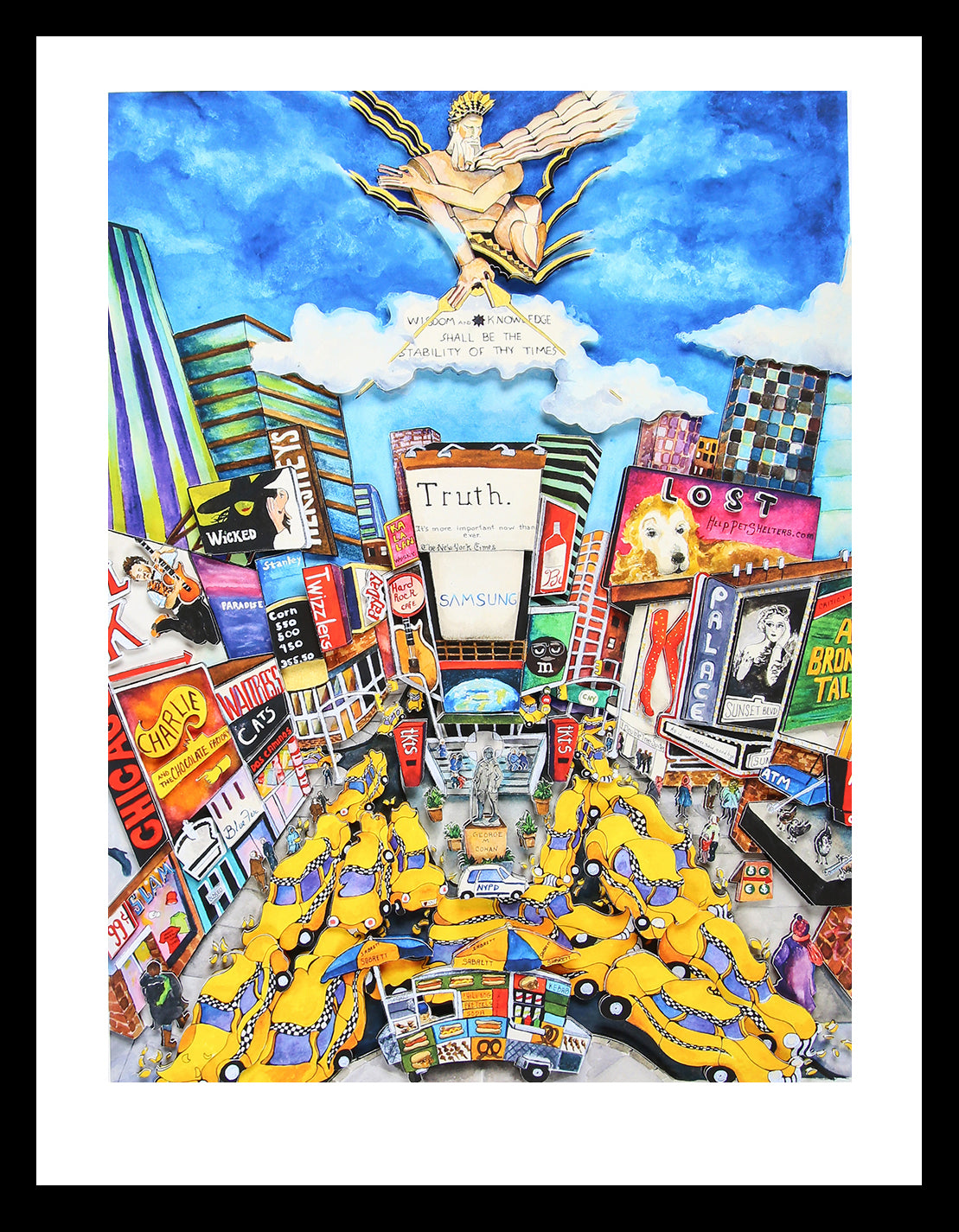 Pergola, Linnea - Broadway, 2019 - Giclée/Hahnemühle - signée à la main