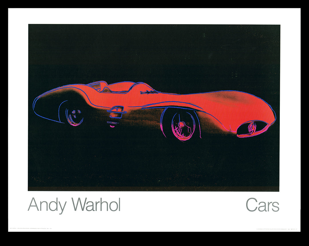 Warhol, Andy - Voiture de course Mercedes-Benz W 196 - Tirage d'art