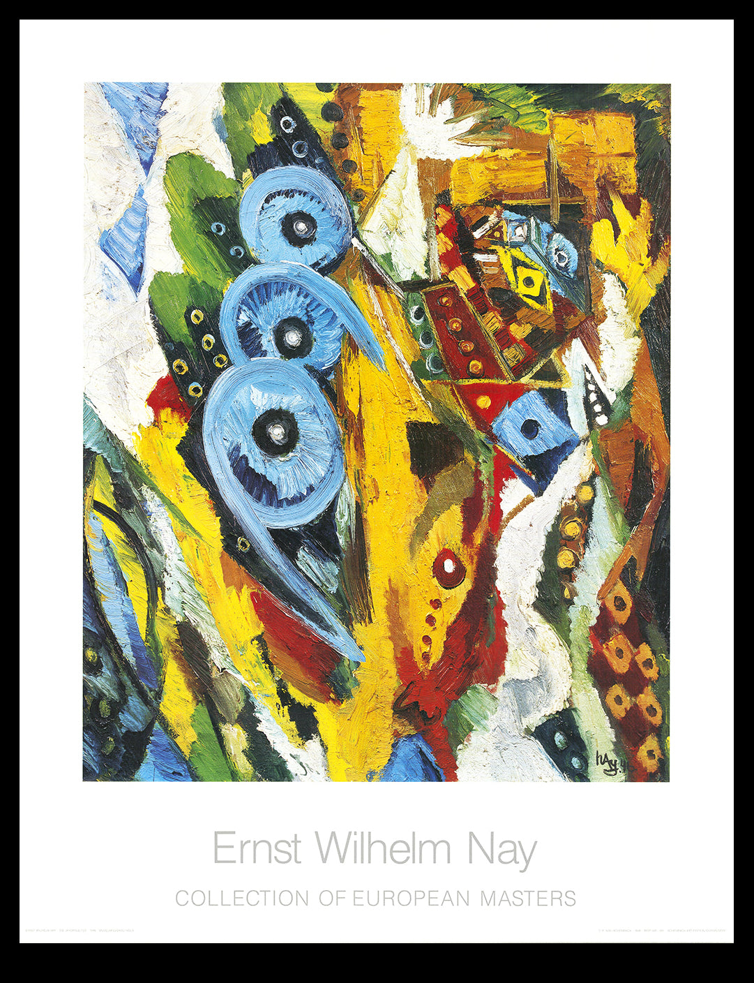 Nay, Ernst Wilhelm - L'Échelle de Jacob - Collection de maîtres européens