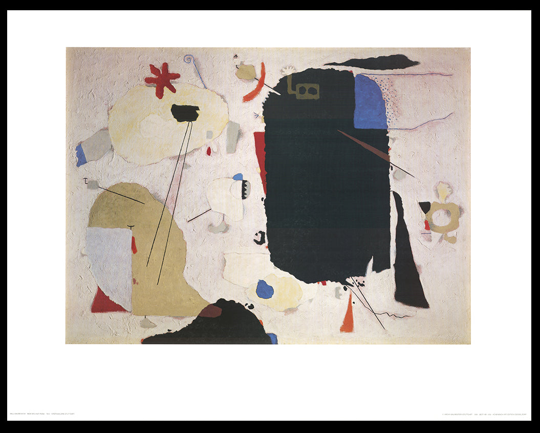 Baumeister, Willi - Montaru sur rose - Tirage d'art