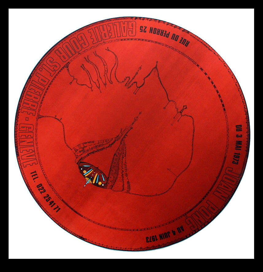 Ponc, Joan - Galerie Cour St. Pierre-Genève, 1973 - Lithographie couleur