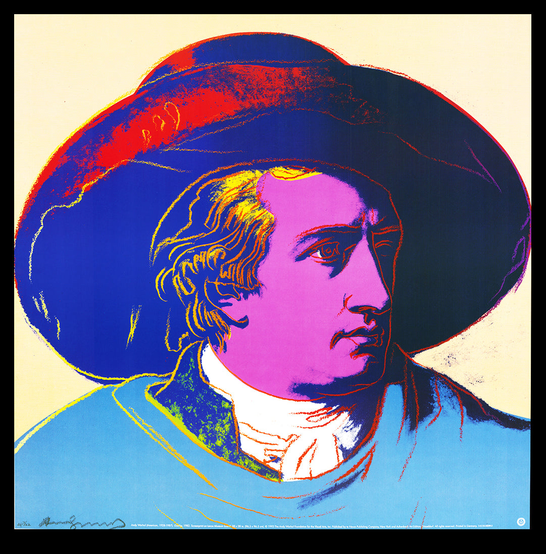 Warhol, Andy - Goethe - Kunstdruck - 66 x 66 cm - te Neues, NY