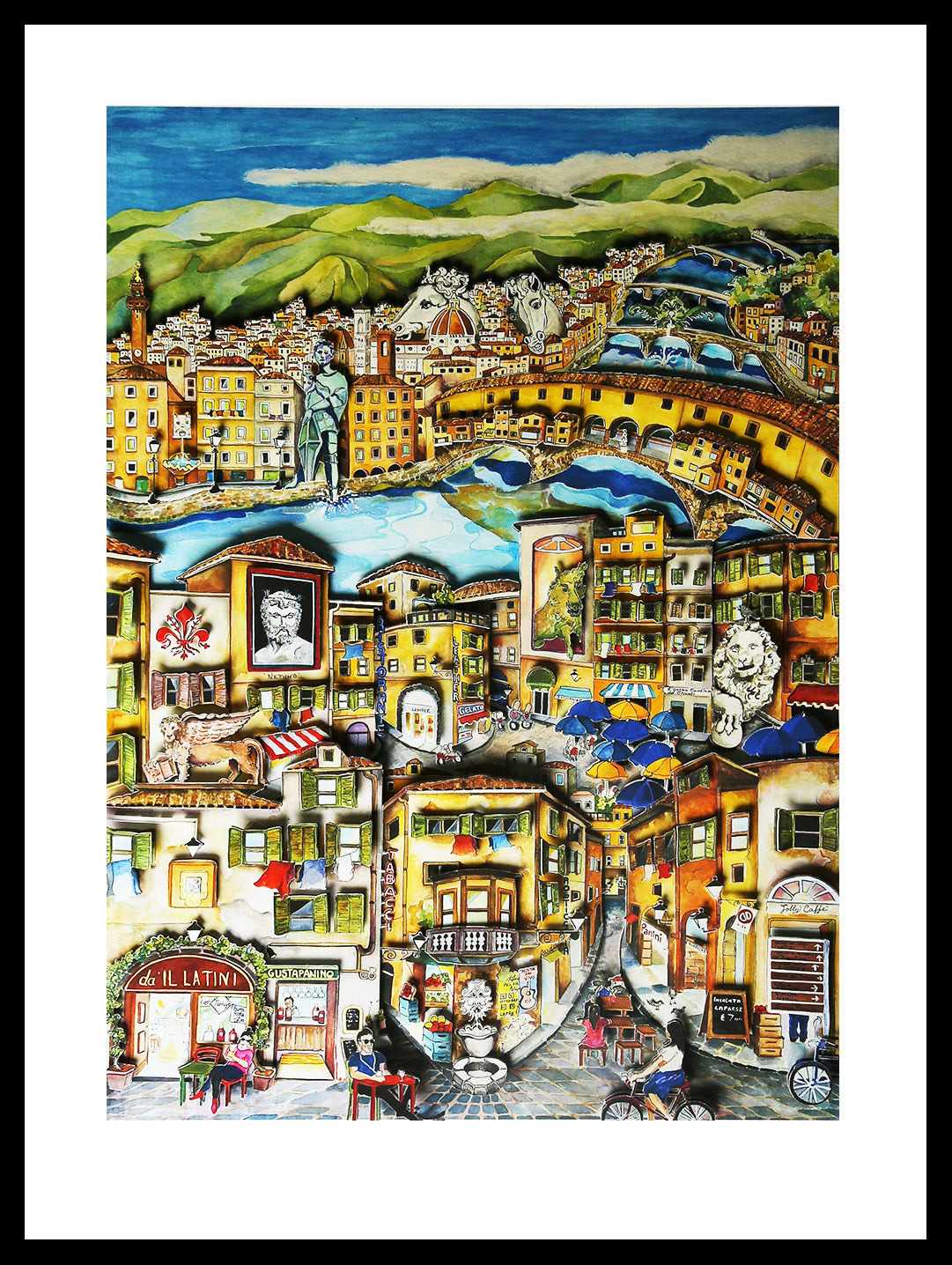 Pergola, Linnea - Florence - Giclee - hand signed