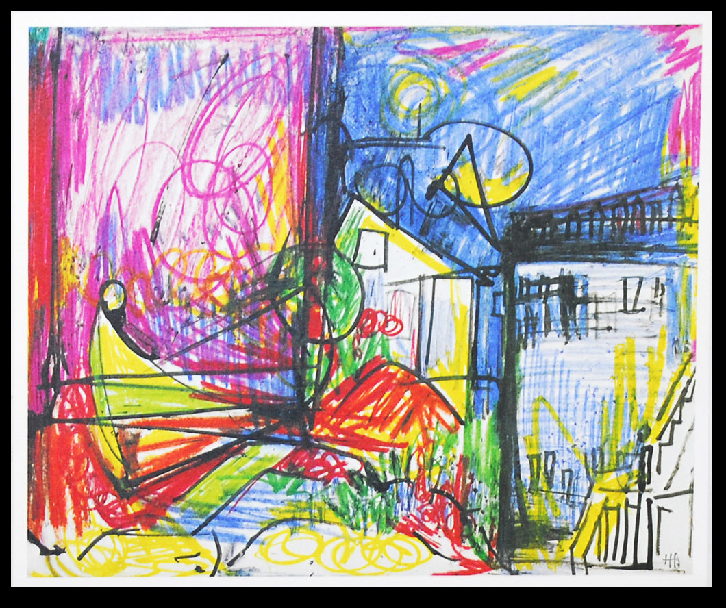 Hofmann, Hans - Paysage - Lithographie offset couleur