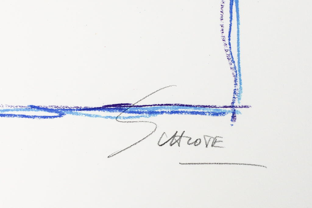 Schlote, Wilhelm - Der blaue Engel - handsigniert - Giclee Clever Art