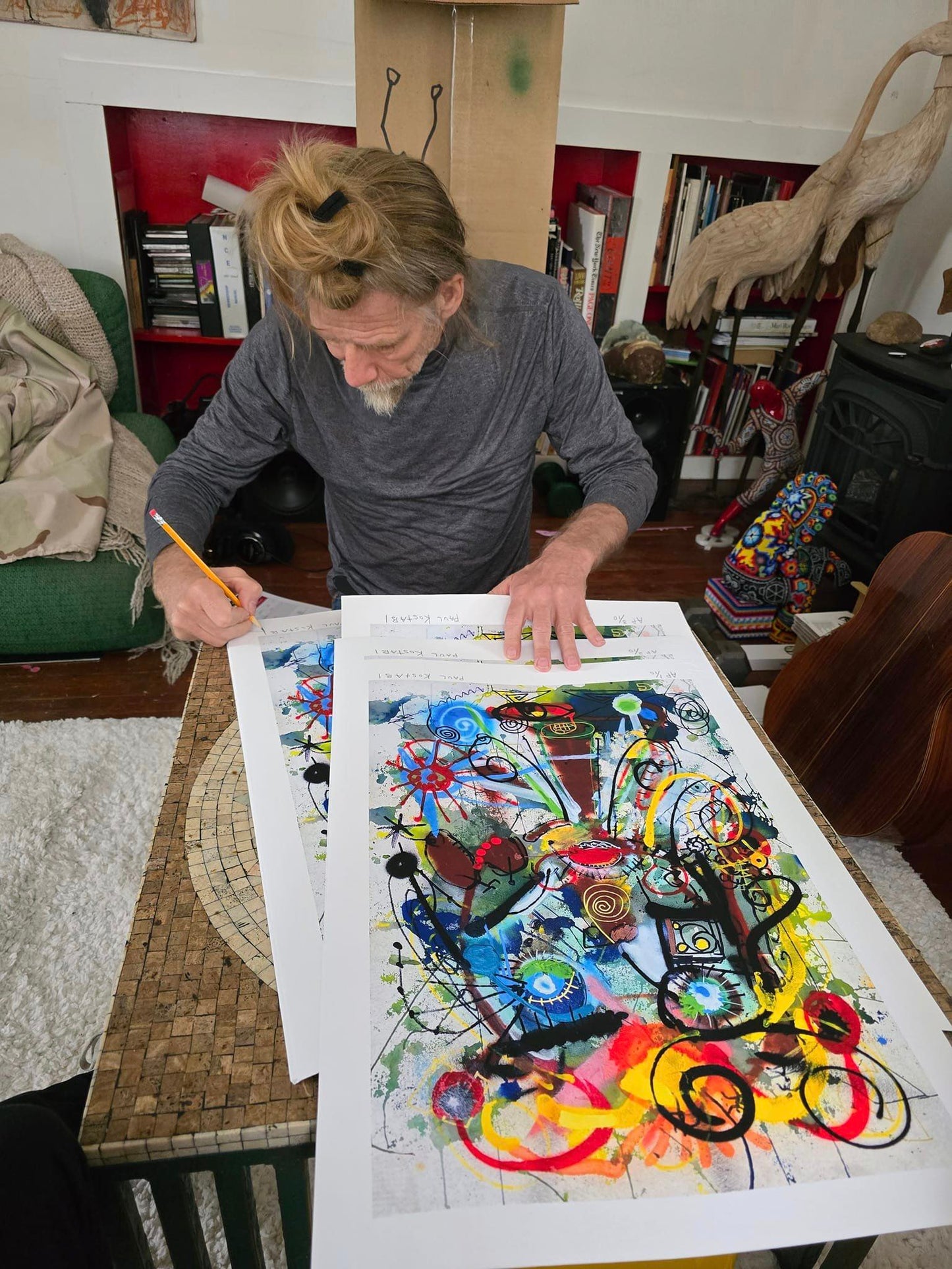 Kostabi, Paul - Sunshine of My Life, EDITION 24 (last copy), hand-signed