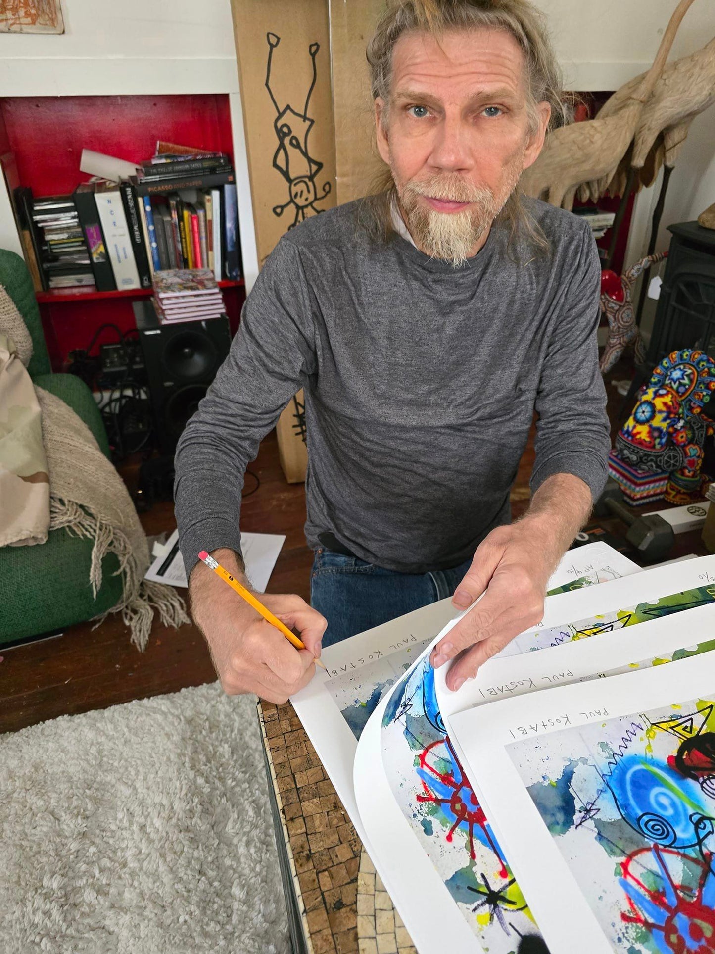 Kostabi, Paul - Sunshine of My Life, EDITION 24 (last copy), hand-signed