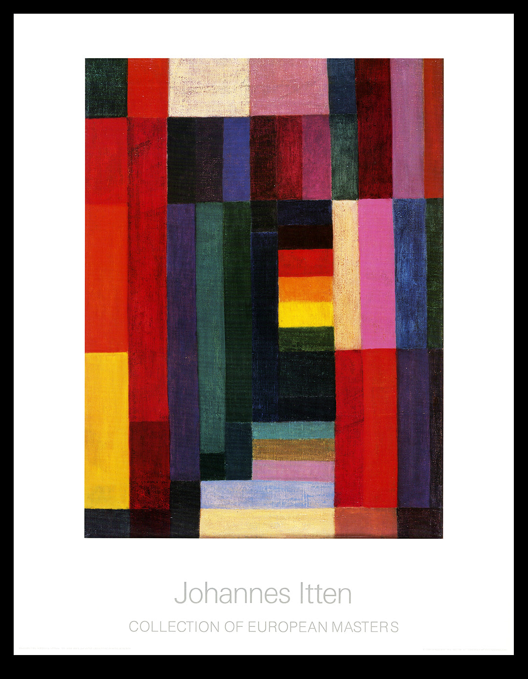 Itten, Johannes - Horizontal-Vertical - Collection de maîtres européens