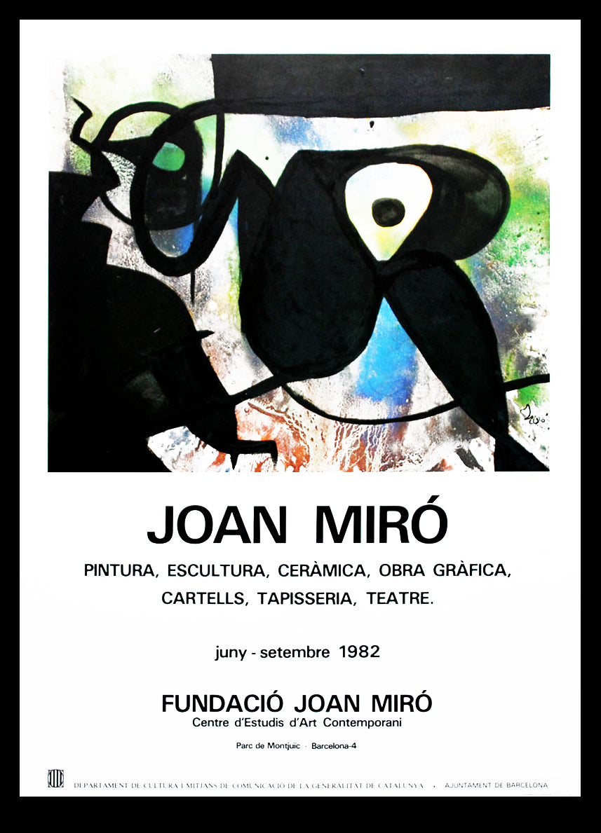 Miró, Joan - Fundació Joan Miró - Barcelone, 1982 - Tirage d'art