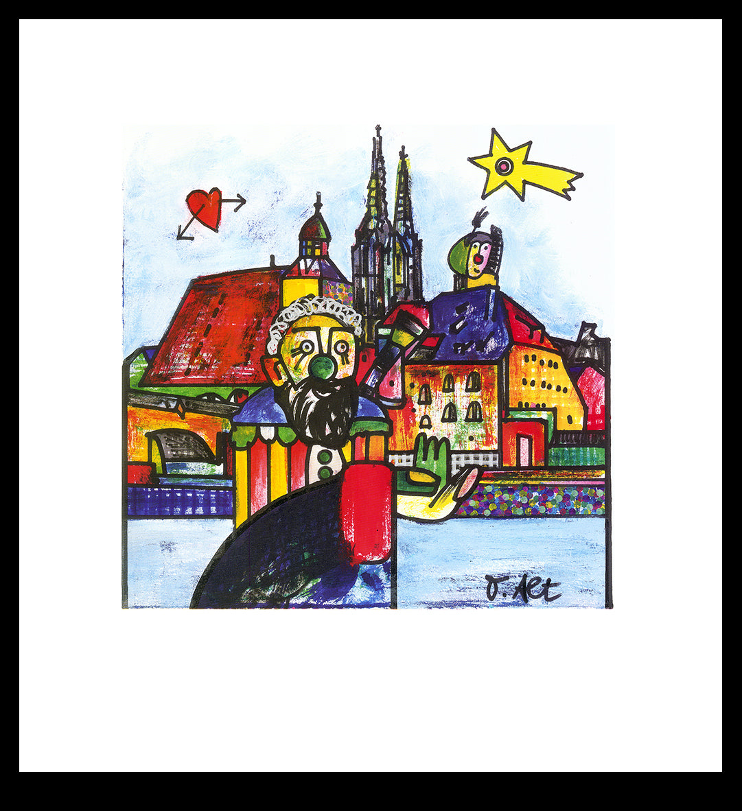 Alt, Otmar - Ratisbonne - Décalage couleur