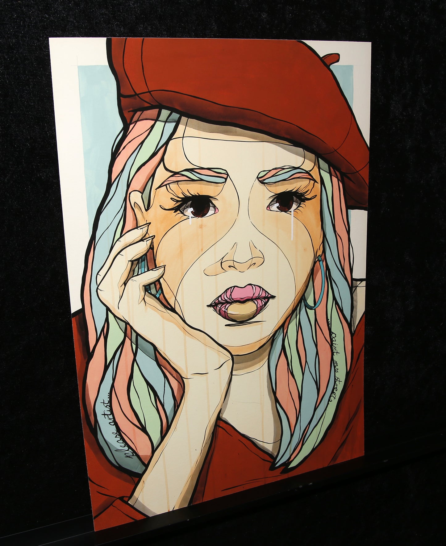 El Bocho - Please artist paint my streets - 2020 - Giclee - handsigniert