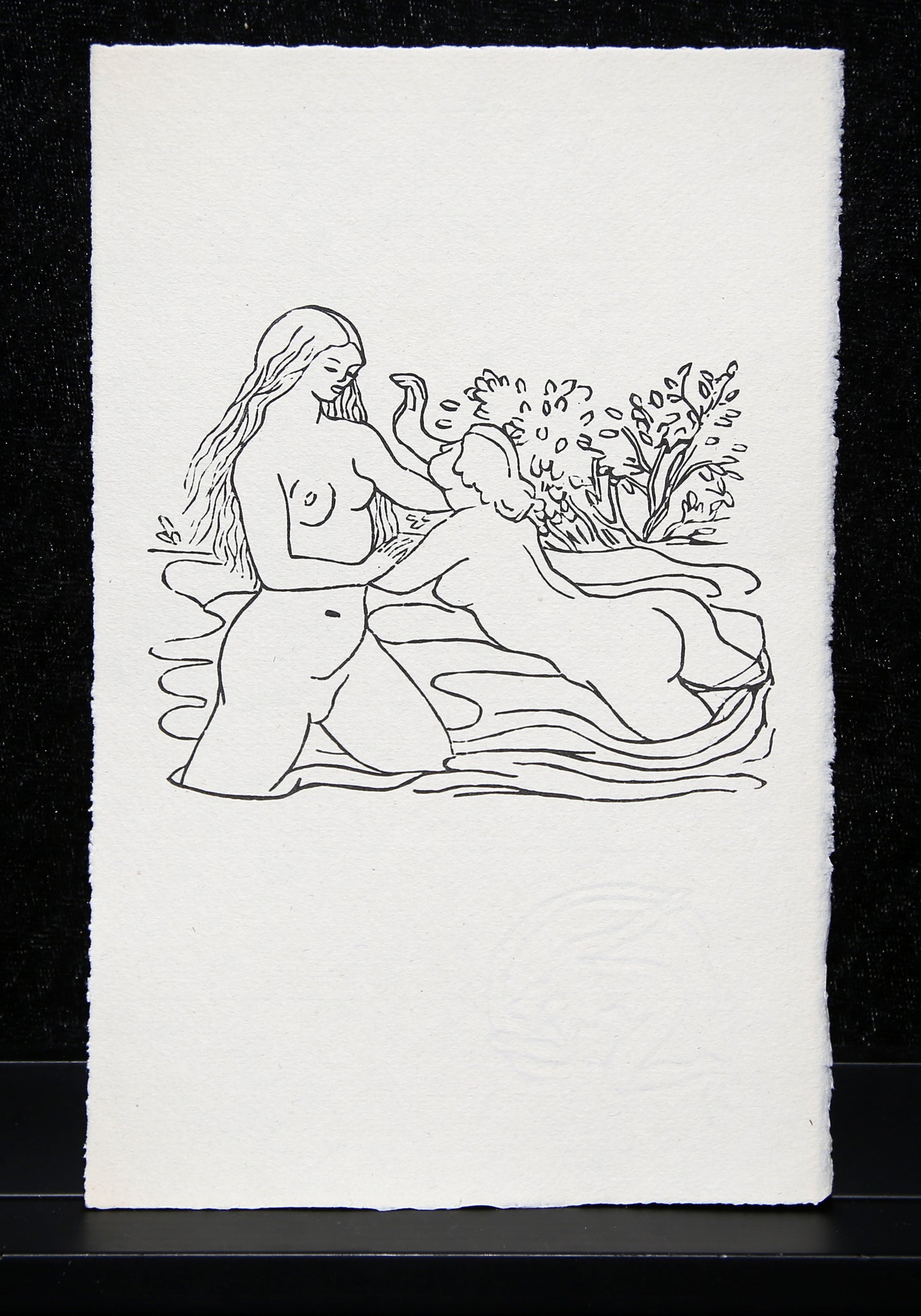 Maillol, Aristide - 125 woodcuts - Odes d'Horace, 1939 - Volume 1 - No. 21/50