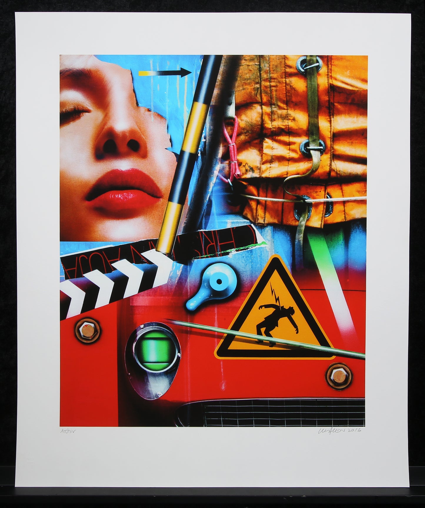 Klasen, Peter - Rêve / Haute Tension - Giclée - handsigniert