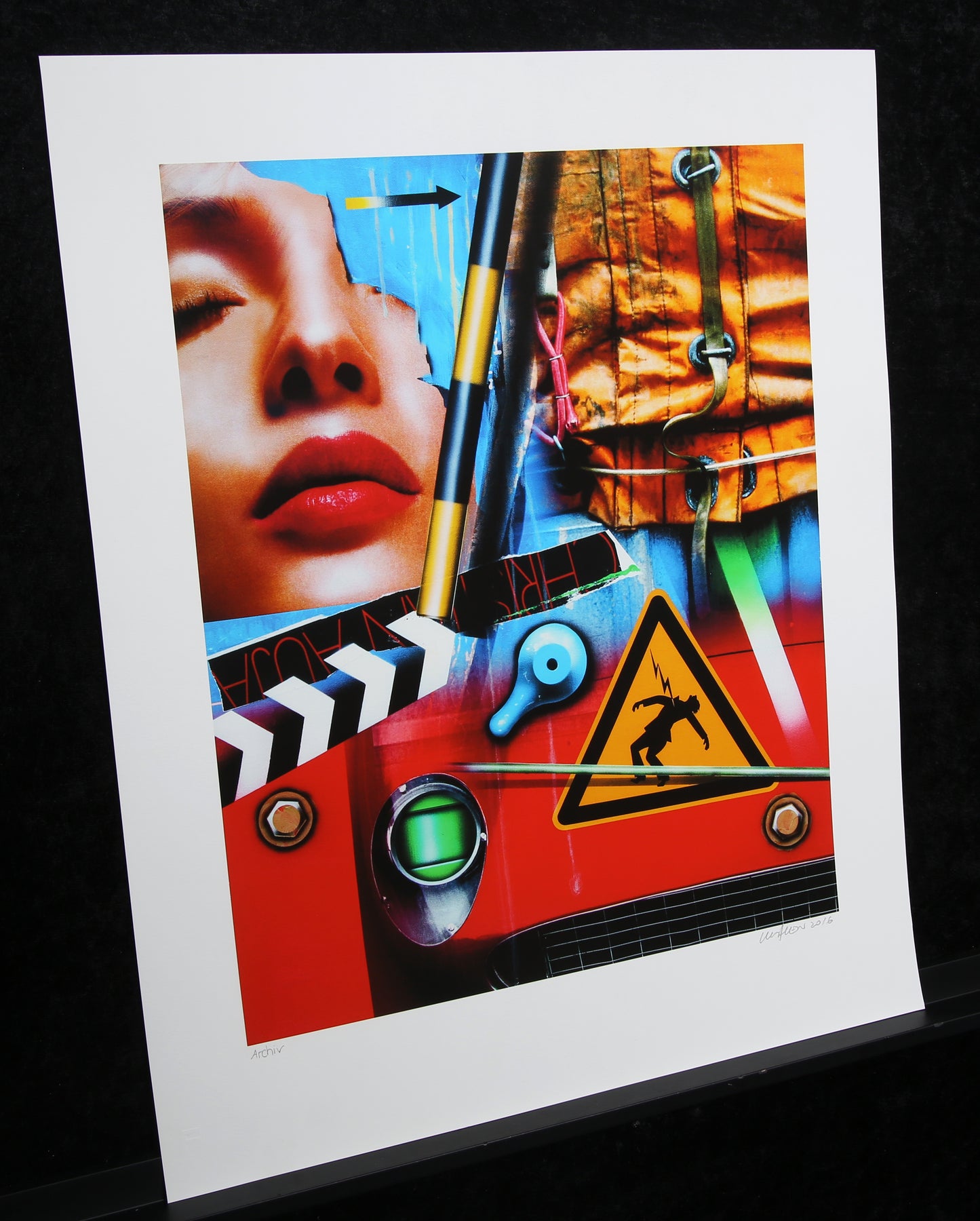 Klasen, Peter - Rêve / Haute Tension - Giclée - signé à la main