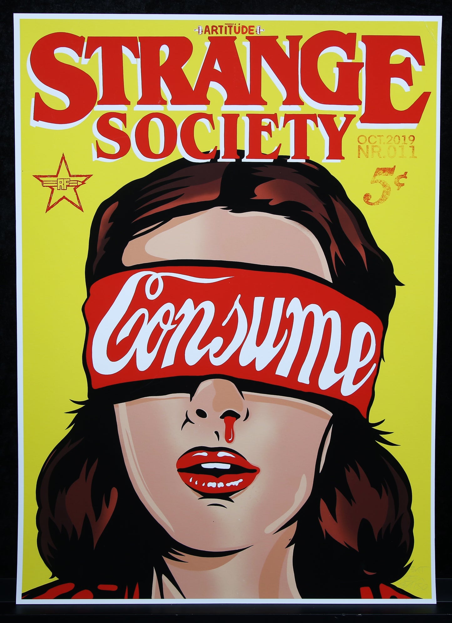 RFArt - Consommer, 2021 - Giclée - signé à la main