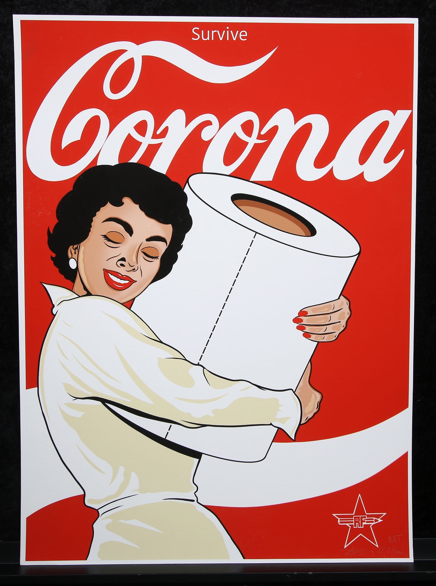 RFArt - Corona, 2021 - Giclée - signé à la main