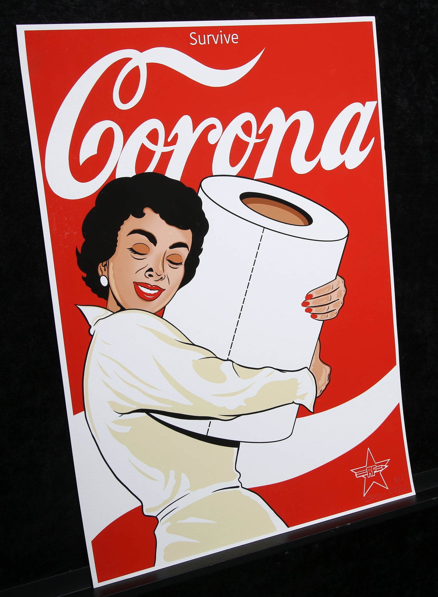 RFArt - Corona, 2021 - Giclée - signé à la main