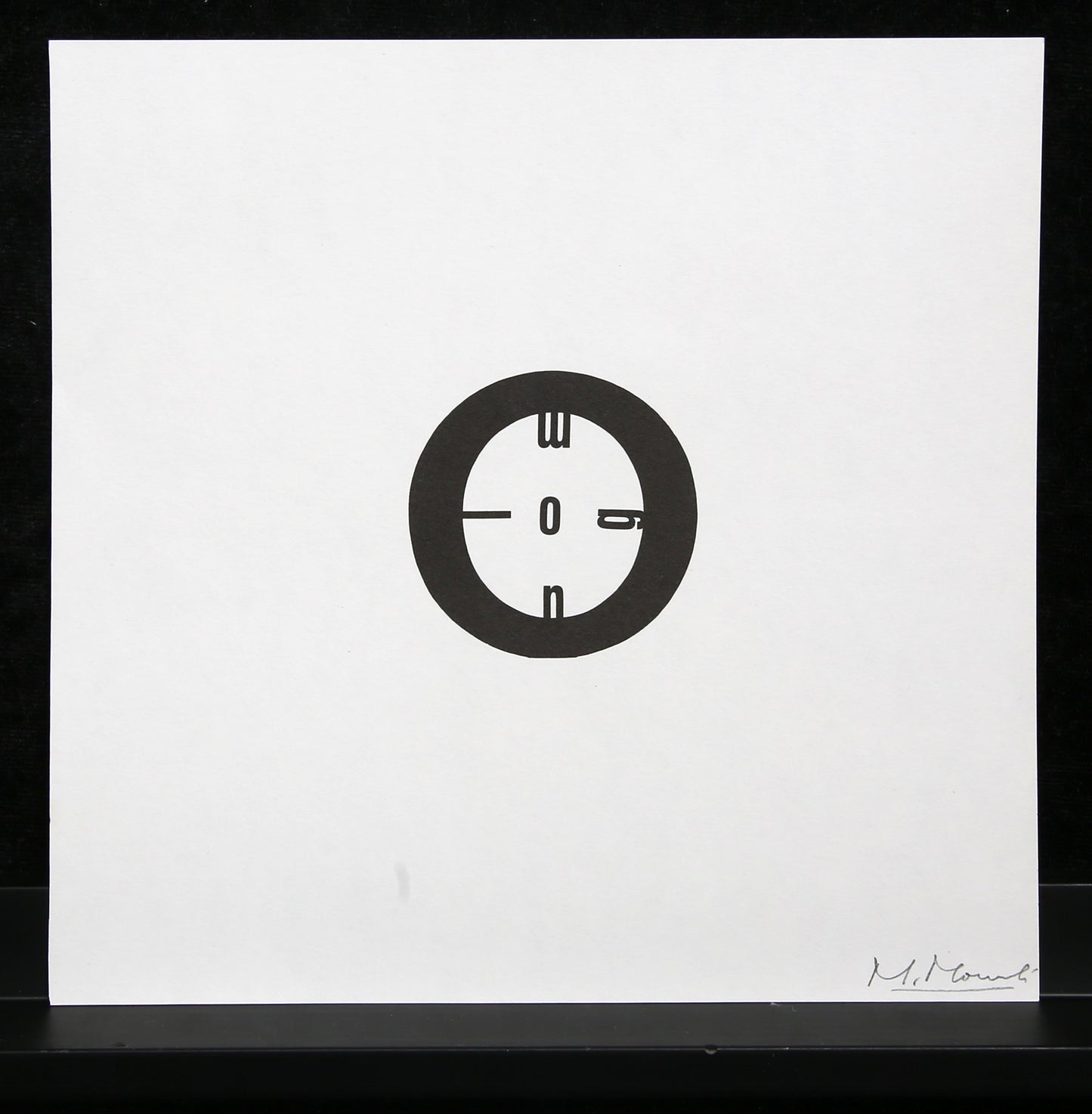 Yvonne Kracht, QUAD-7/8 - 1984 - limited edition No. 60/100 - signed