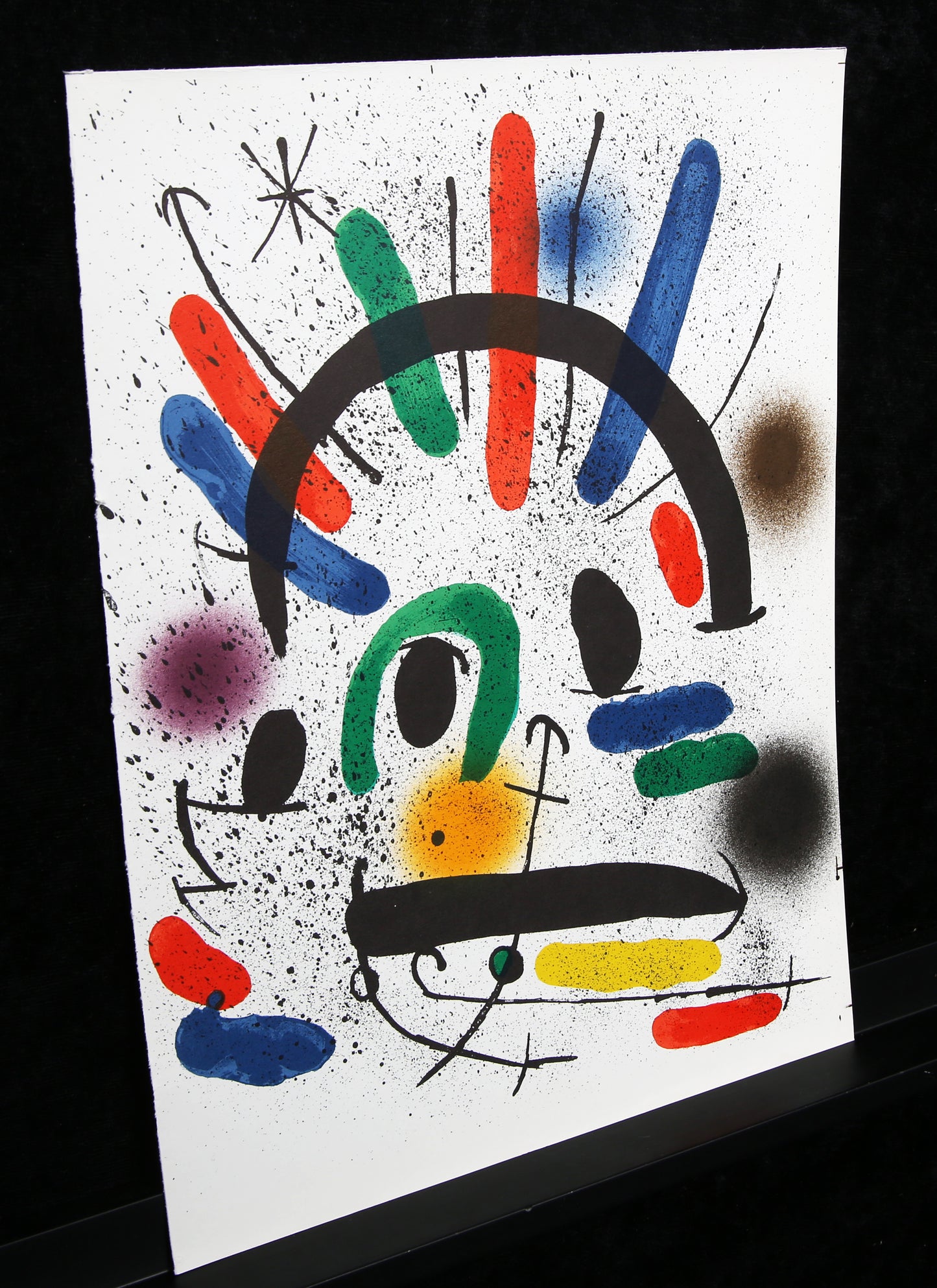 Miró, Joan - Litografia Original II - Mourlot 858 - Color lithograph