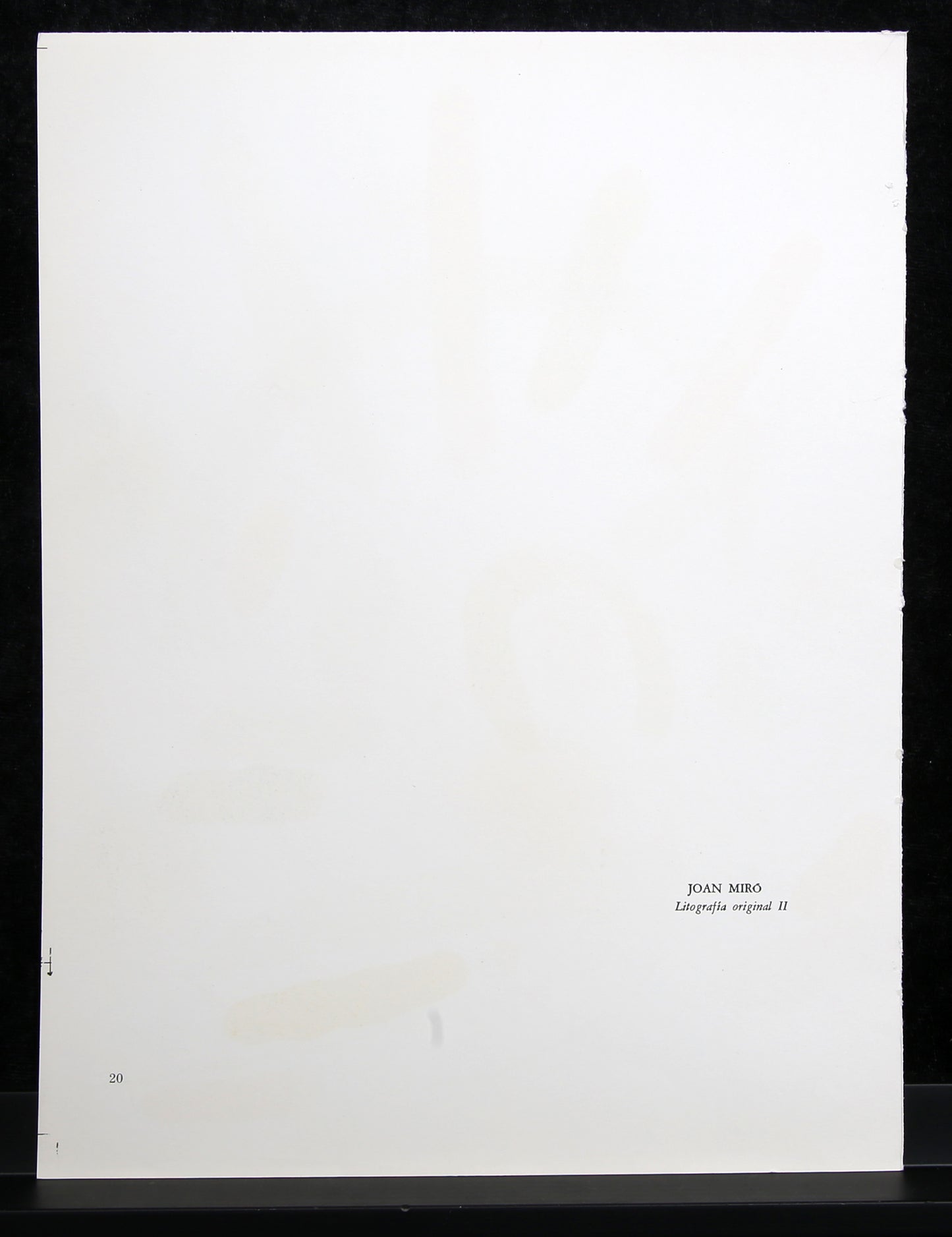 Miró, Joan - Litografia Original II - Mourlot 858 - Color lithograph