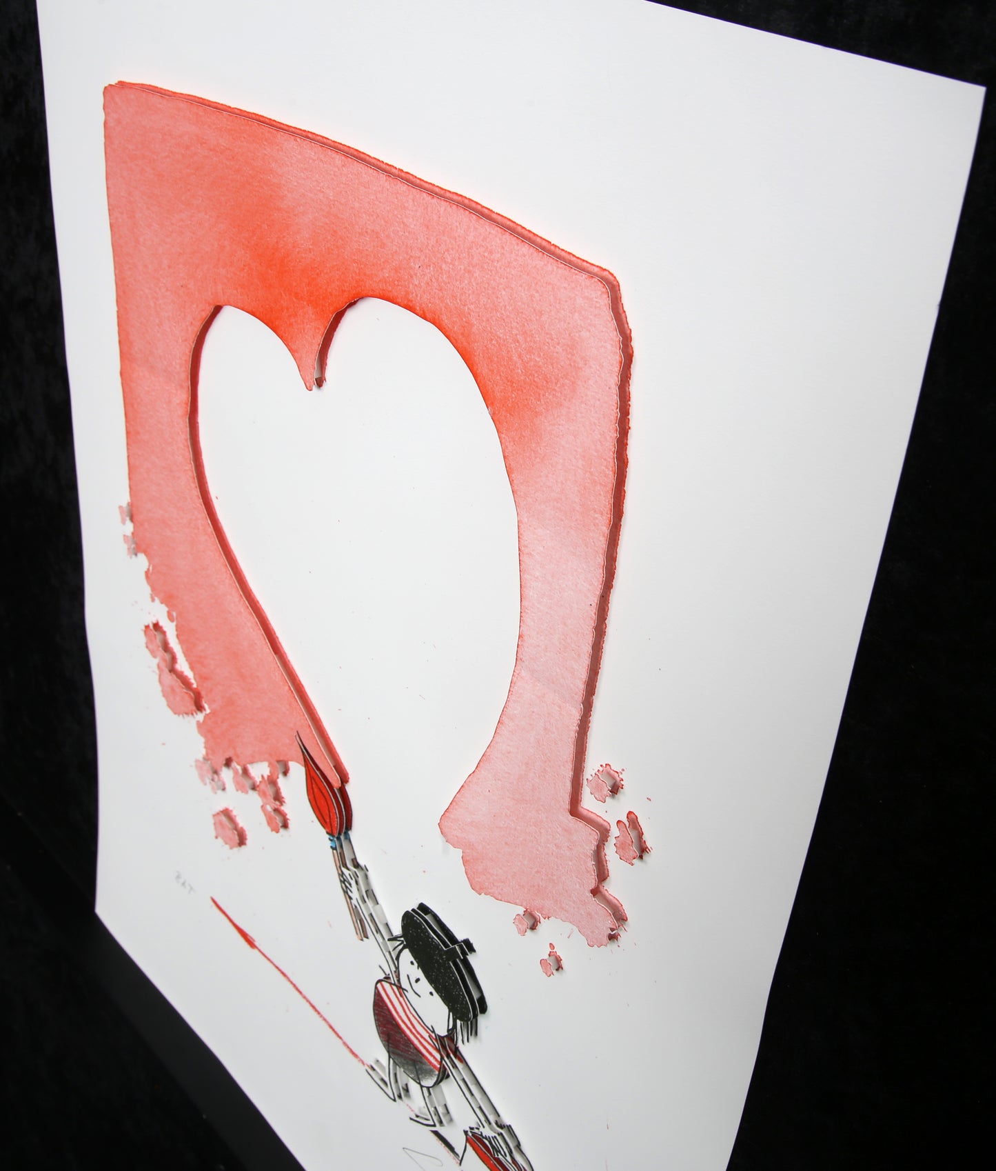 Schlote, Wilhelm - Rosé de Provence - 3D-Konstruktion - handsigniert