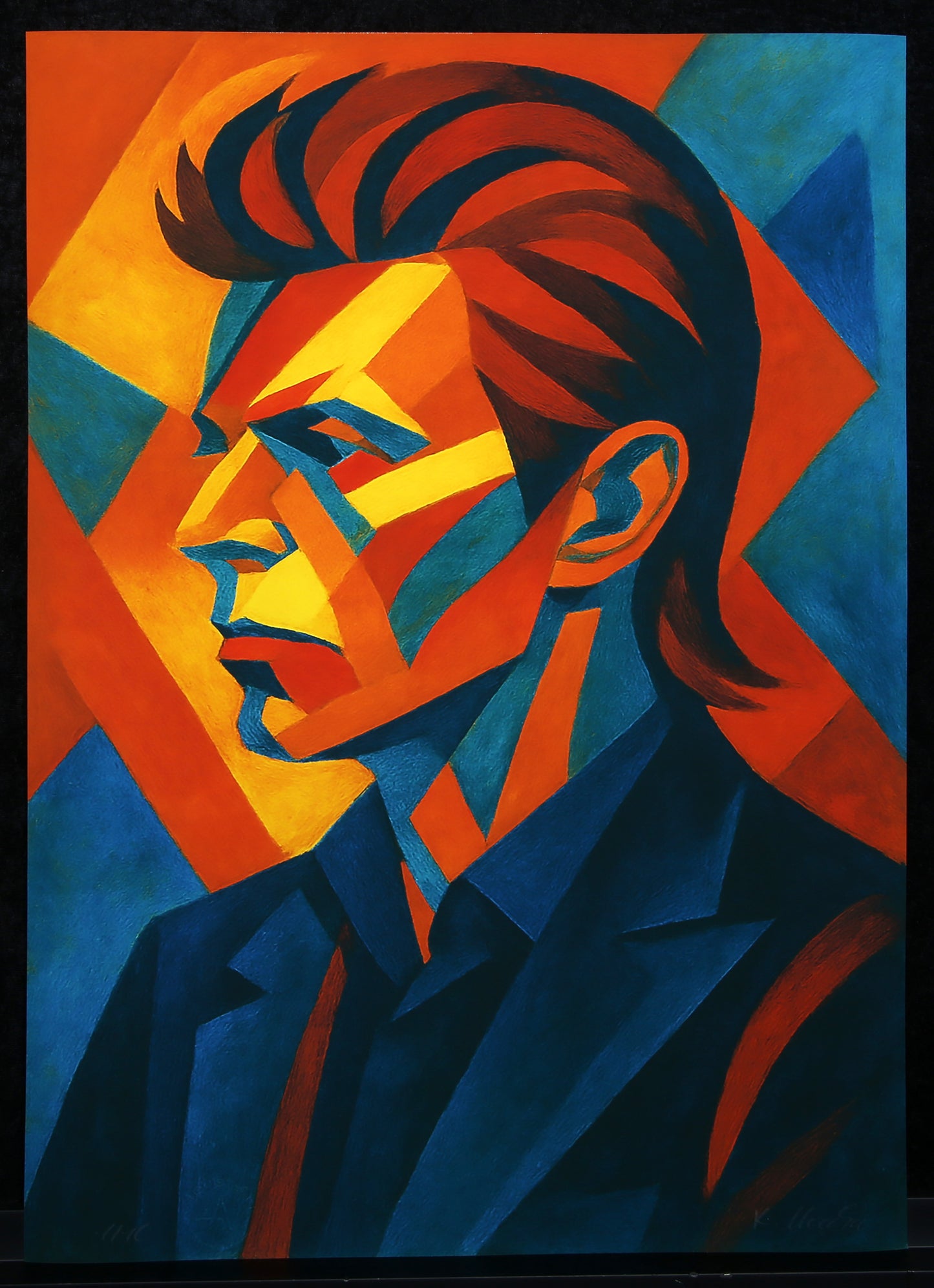Moccha, Karmen - David Bowie - Giclée/Hahnemühle - signé à la main